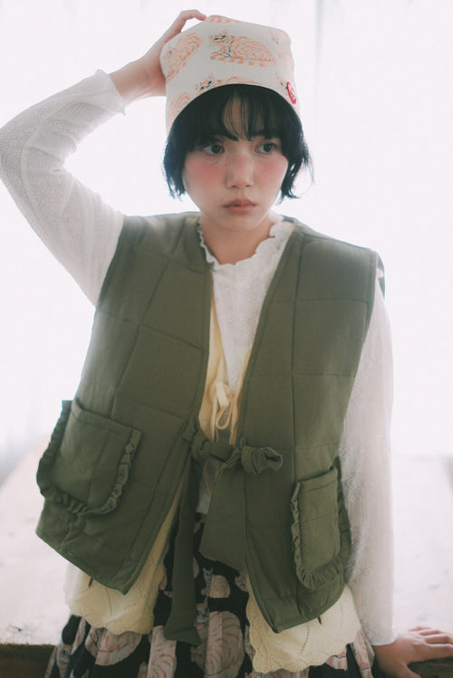 Many Many Cats Reversible Vest