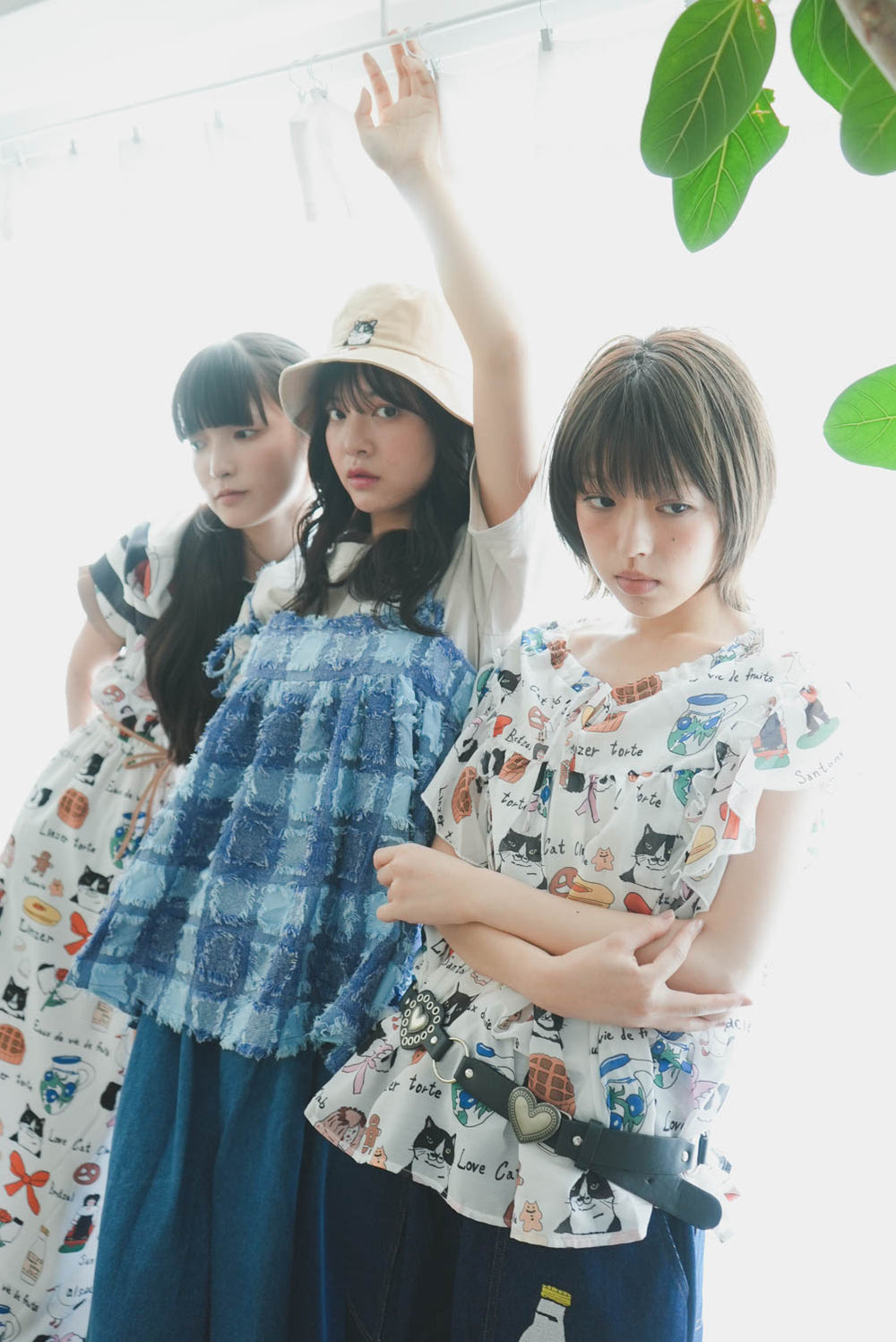 Fringed Check Knotted Camisole