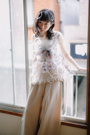 Big Bow Mesh Vest