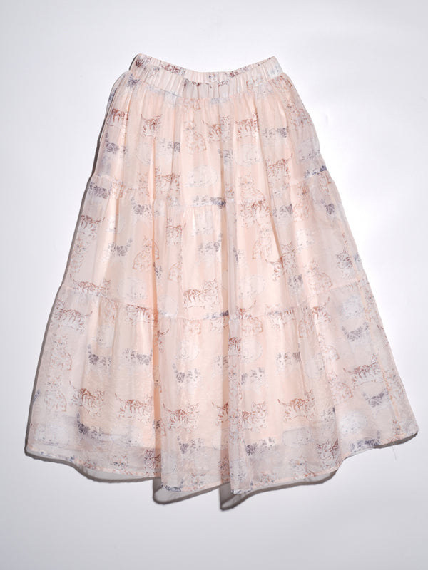 Gentle Kitten Layered Tulle Skirt