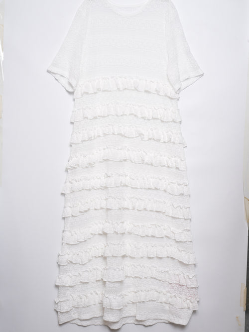 Lace and layered dress