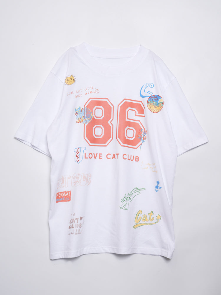 US Graphic Cat 86 Tee