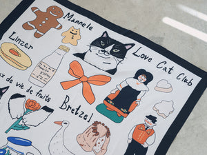 70x70 Scarf (Cat Nordic Travel Guide)
