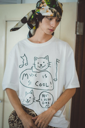 90x90 Scarf (Cats Park)