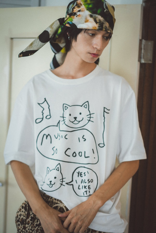 90x90 Scarf (Cats Park)