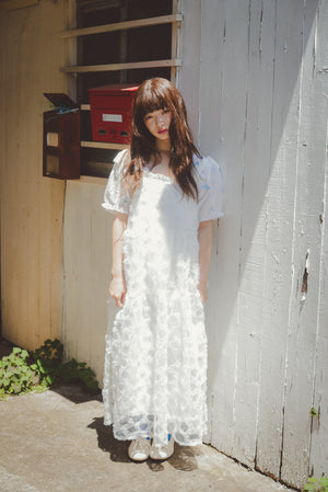 Bubble Fa  tulle ribbon dress