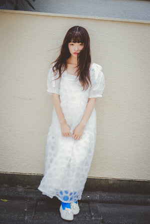 Bubble Fa  tulle ribbon dress