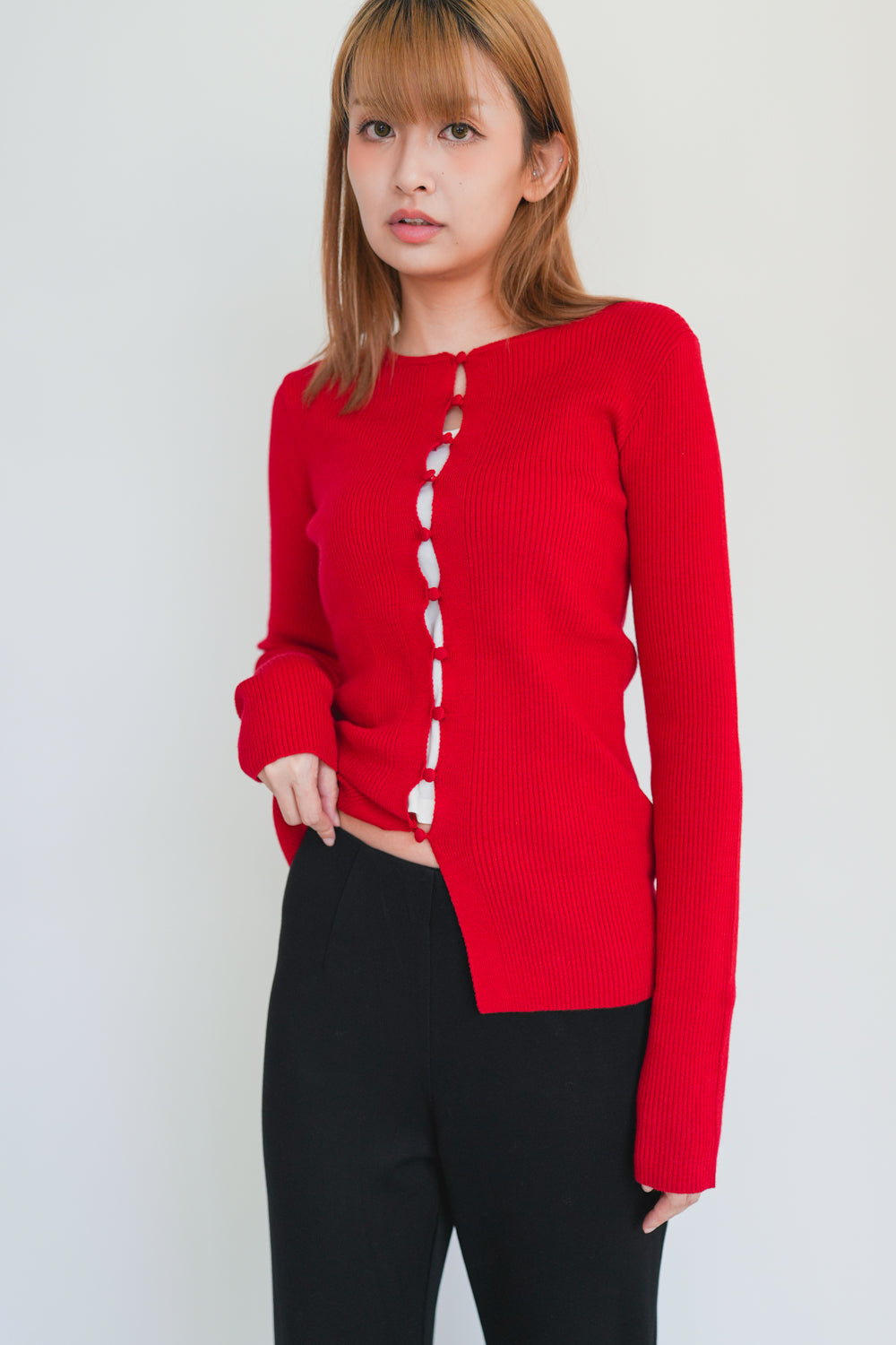 Cool Button Cardigan