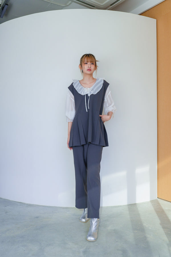 Georgette tapered trousers