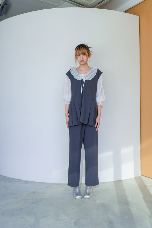 Georgette tapered trousers