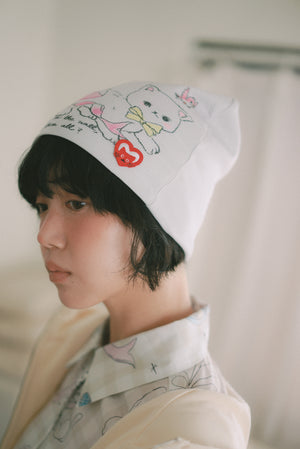 LCC Knit Printed Hat (Paradise)