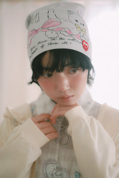 LCC Knit Printed Hat (Paradise)