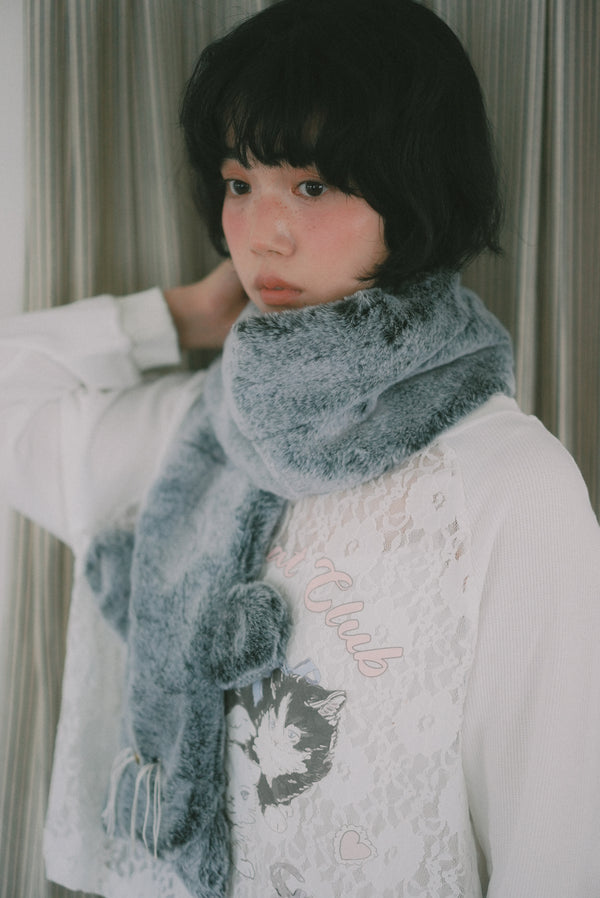 Angel Wings Cat Lace Long-Sleeved Top