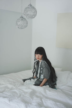 Cat Doll house ruffle shirt