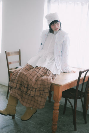 Irregular Ruffle Sleeve Shirt