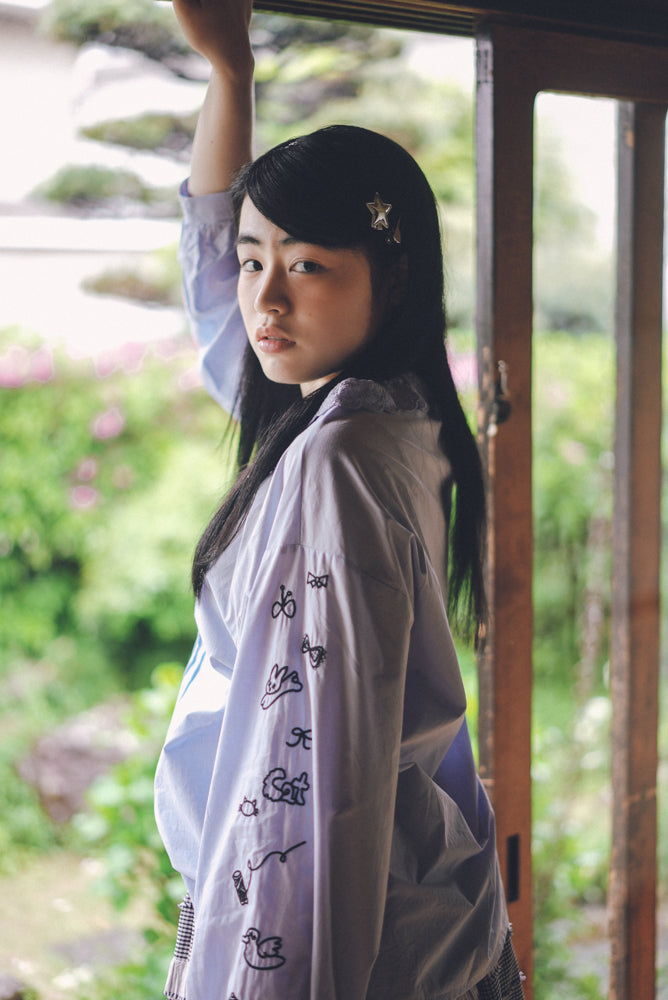 Cats Line Long Sleeve Shirt