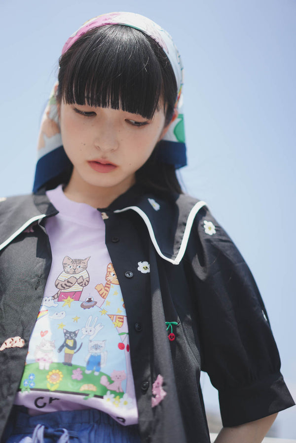 Sunny Cat Island Tee