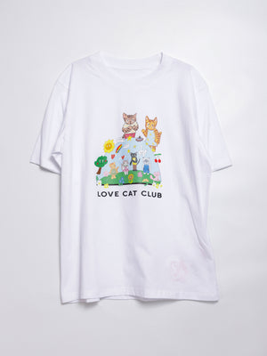 Sunny Cat Island Tee