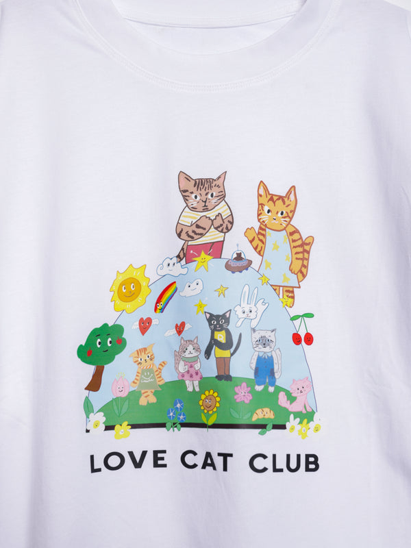 Sunny Cat Island Tee