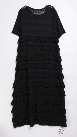 Lace and layered dress