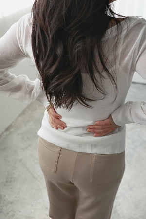 Linen textured see-through color matching cardigan