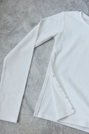 Smooth Knit Side Hook Pullover