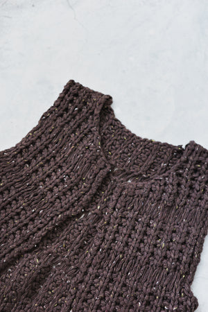 Nep Handmade Chunky Yarn Knit Vest