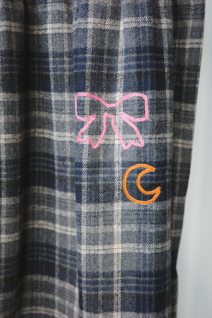 Silhouette geometric cat pattern vest dress