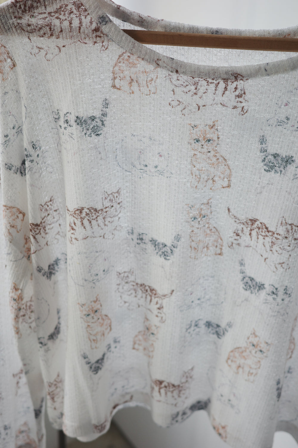 Gentle Kitten Baby Towel Cotton Long-Sleeved Top