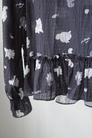 Angel Wings Cat Long-Sleeved Top