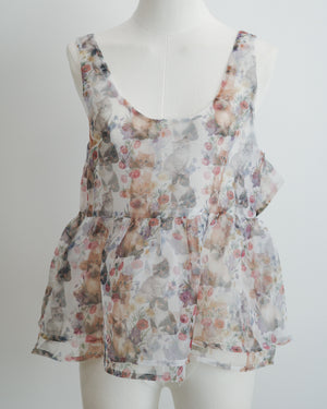 Big Bow Mesh Vest