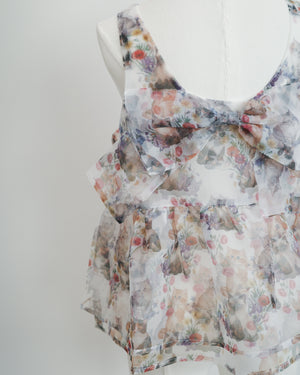 Big Bow Mesh Vest