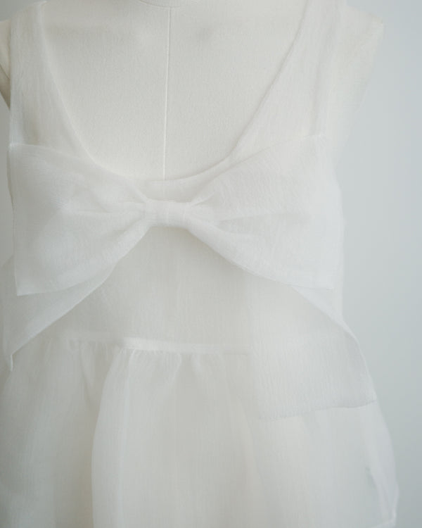 Big Bow Mesh Vest