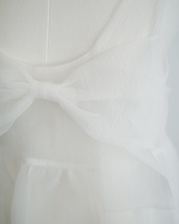 Big Bow Mesh Vest