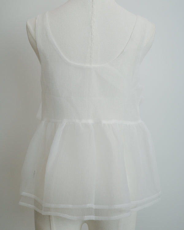 Big Bow Mesh Vest