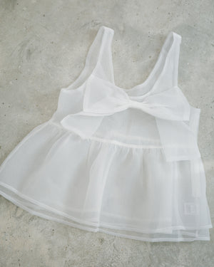 Big Bow Mesh Vest