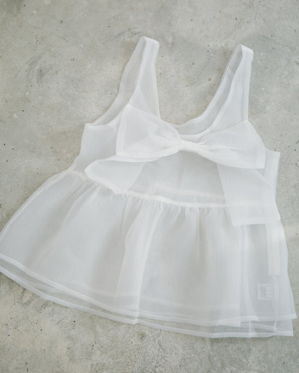Big Bow Mesh Vest