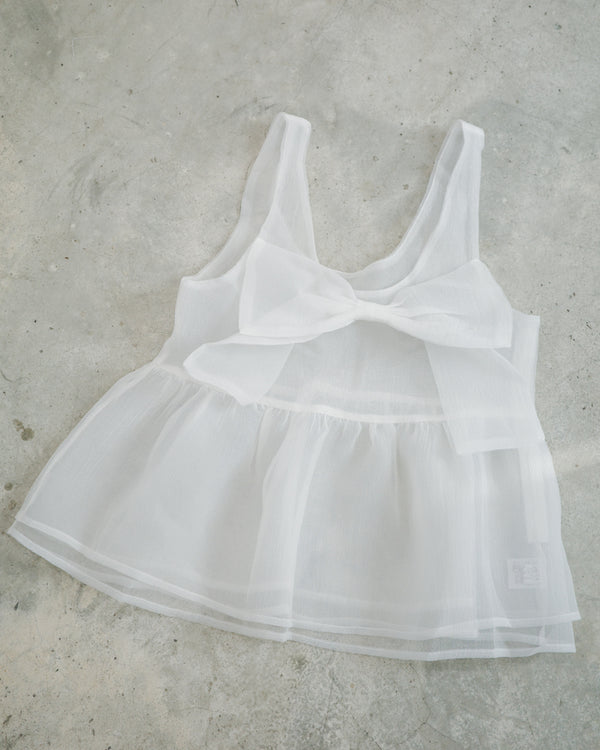 Big Bow Mesh Vest