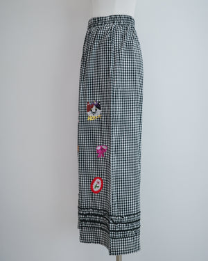 LCC貓頭刺繡RUFFLE長褲