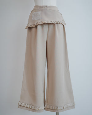 Detachable Ruffle Trousers