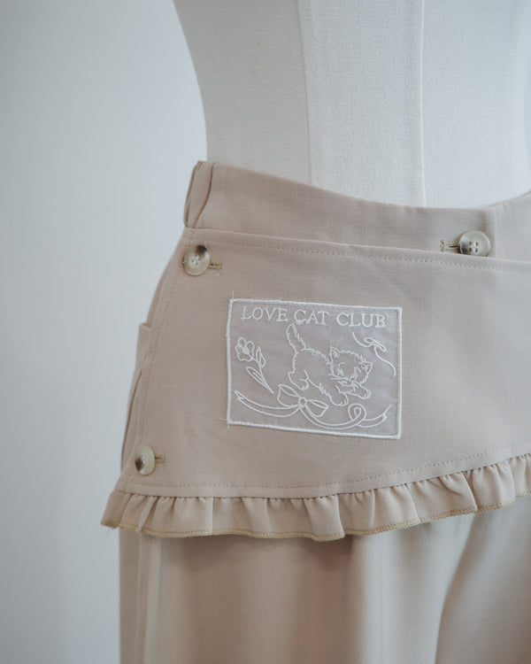 Detachable Ruffle Trousers