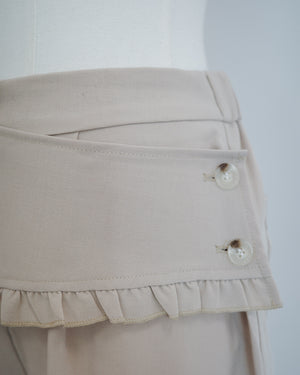 Detachable Ruffle Trousers