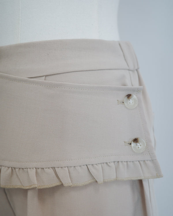 Detachable Ruffle Trousers