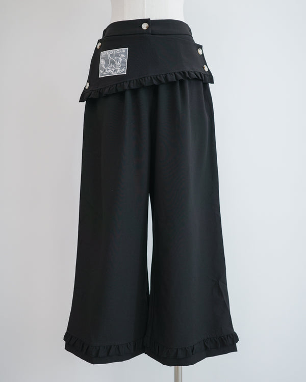 Detachable Ruffle Trousers