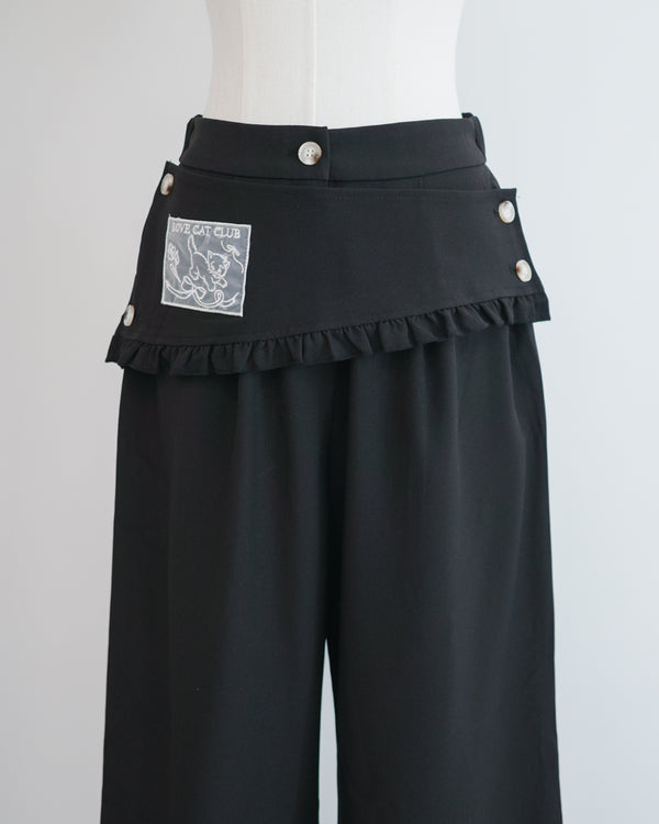 Detachable Ruffle Trousers