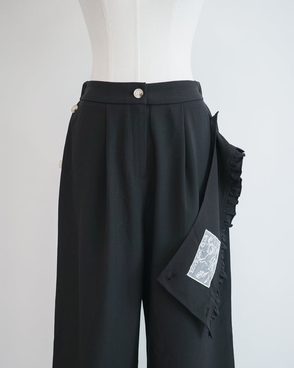 Detachable Ruffle Trousers