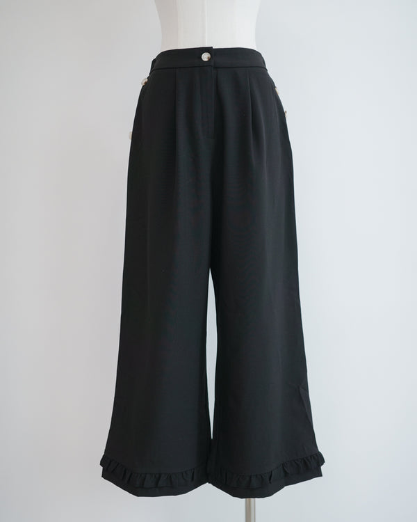 Detachable Ruffle Trousers