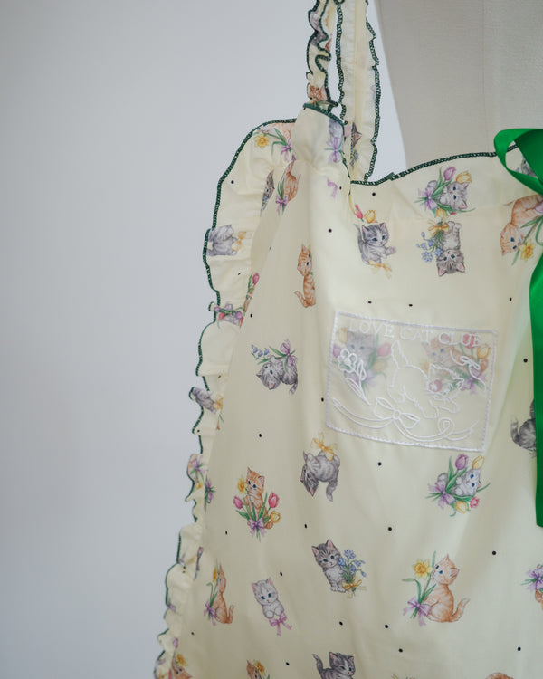 Cat RUFFLE Pillow Bag