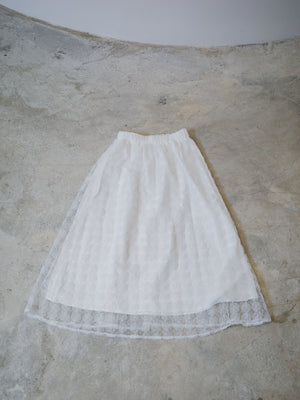 Round Flower tulle Skirt