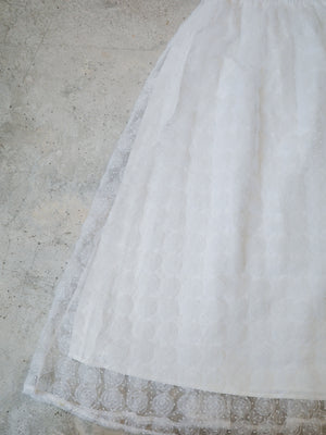 Round Flower tulle Skirt